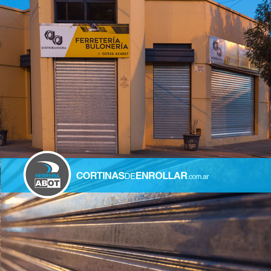 Cortina Ciega en Comercio - Cortinas de Enrollar - Herrería Abot Cortina Ciega en Comercio - Cortinas de Enrollar - Herrería Abot