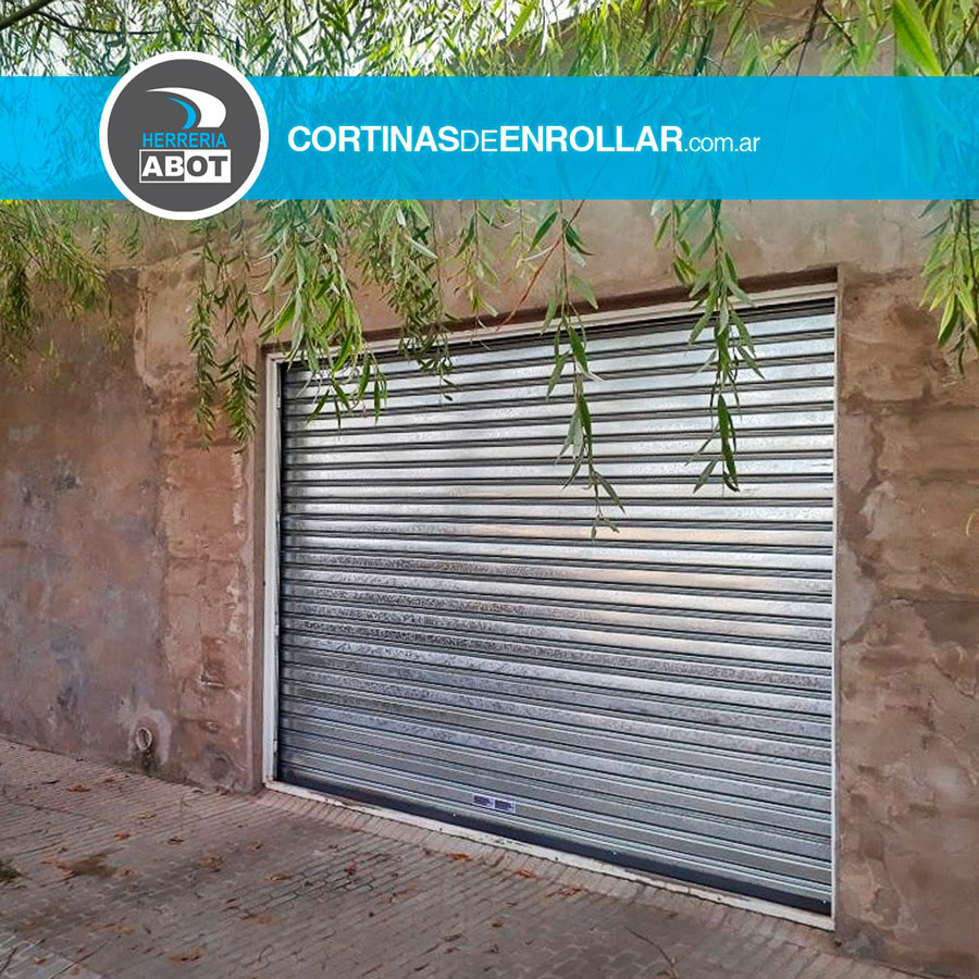 Cortina Ciega en Garage - Cortinas de Enrollar - Herrería Abot Cortina Ciega en Garage - Cortinas de Enrollar - Herrería Abot
