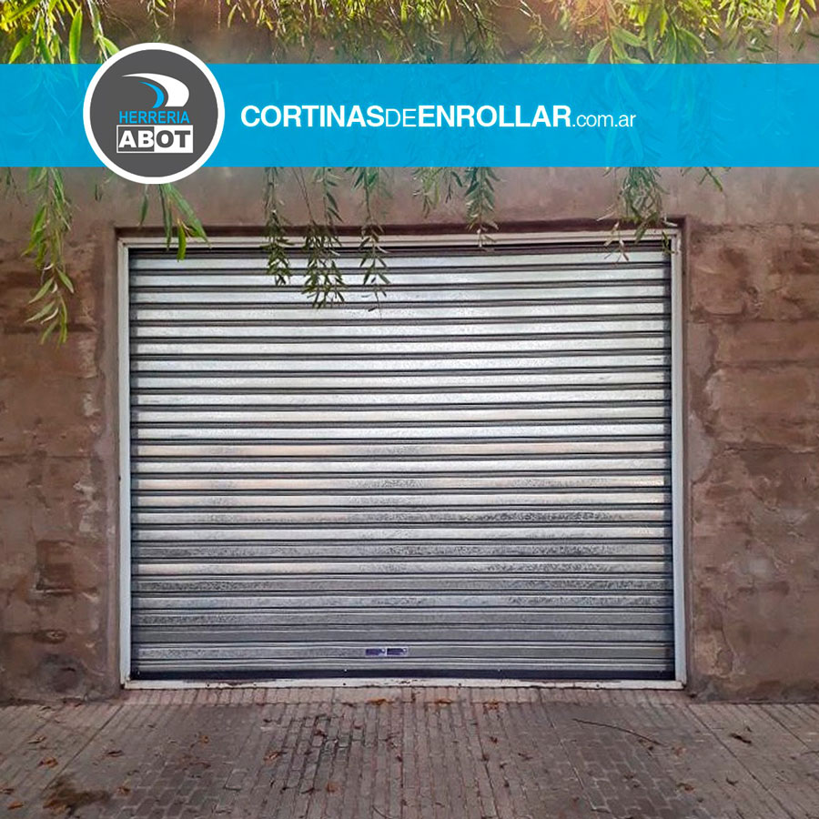 Cortina Ciega en Garage - Cortinas de Enrollar - Herrería Abot Cortina Ciega en Garage - Cortinas de Enrollar - Herrería Abot