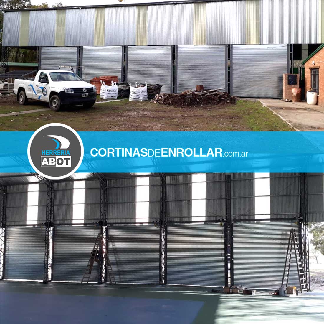 Cortinas Galvanizadas Ciegas - Sierra de la Ventana - Cortinas de Enrollar - Herrería Abot Cortinas Galvanizadas Ciegas - Sierra de la Ventana - Cortinas de Enrollar - Herrería Abot