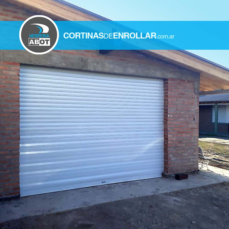 Cortina de Enrollar Blanca Ciega para Garage (Bahía Blanca, Buenos Aires)