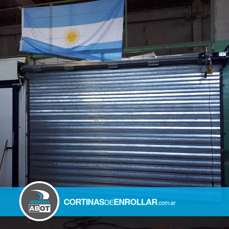 Cortina Galvanizada Ciega en Chimpay - Río Negro - Cortinas de Enrollar - Herrería Abot Cortina Galvanizada Ciega en Chimpay - Río Negro - Cortinas de Enrollar - Herrería Abot