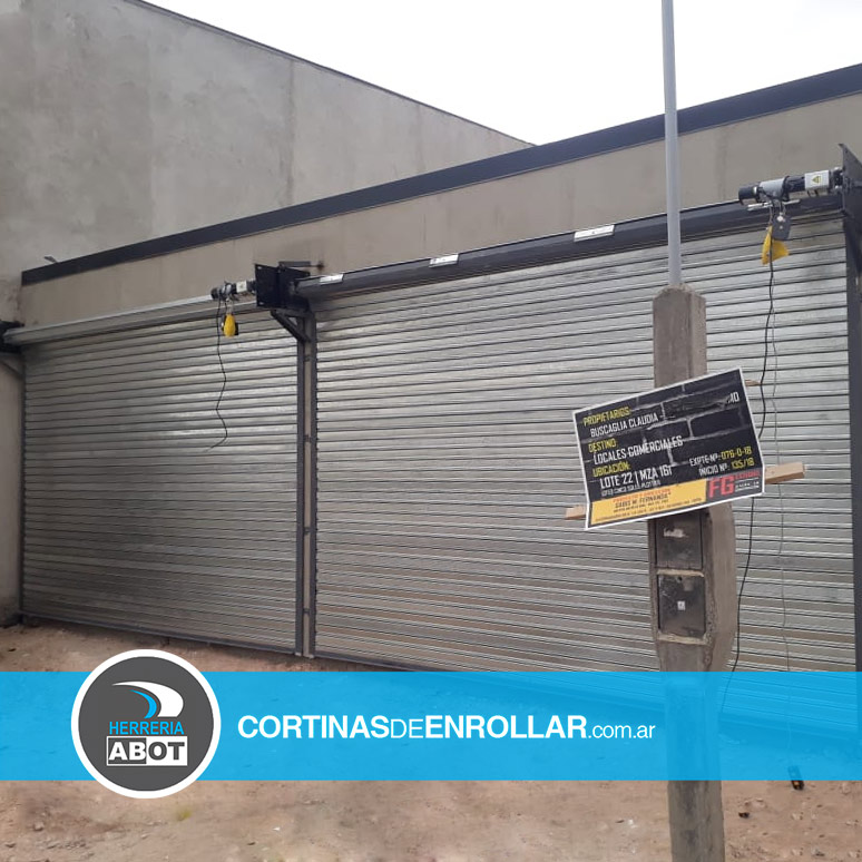 Cortina Galvanizada Ciega en Plottier - Neuquén - Cortinas de Enrollar - Herrería Abot Cortina Galvanizada Ciega en Plottier - Neuquén - Cortinas de Enrollar - Herrería Abot