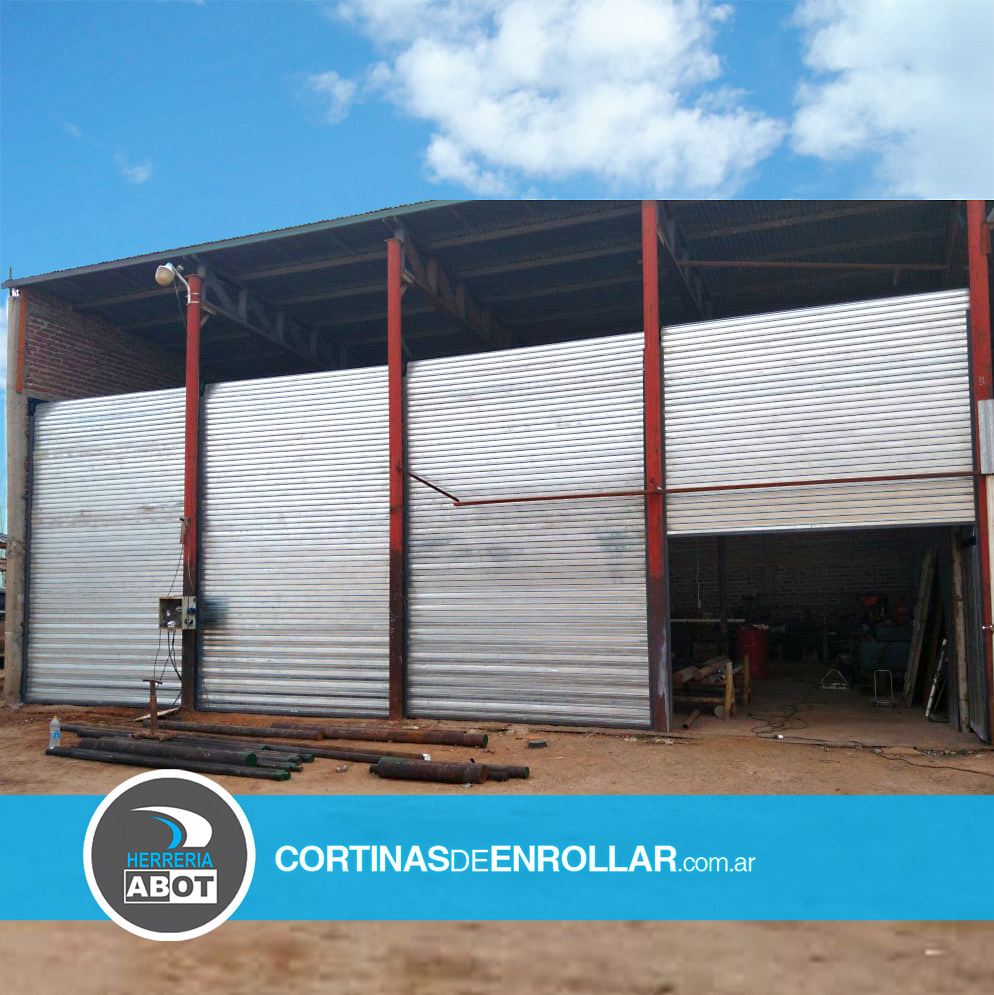 Cortinas de Enrollar Galvanizadas Ciega para galpón (Plottier, Neuquén) Cortinas de Enrollar Galvanizadas Ciega para galpón (Plottier, Neuquén)
