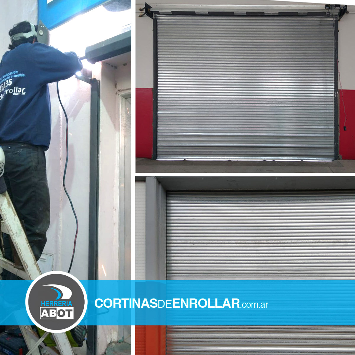 Cortina de Enrollar Galvanizada Ciega para local comercial (Stroeder, Buenos Aires) Cortina de Enrollar Galvanizada Ciega para local comercial (Stroeder, Buenos Aires)