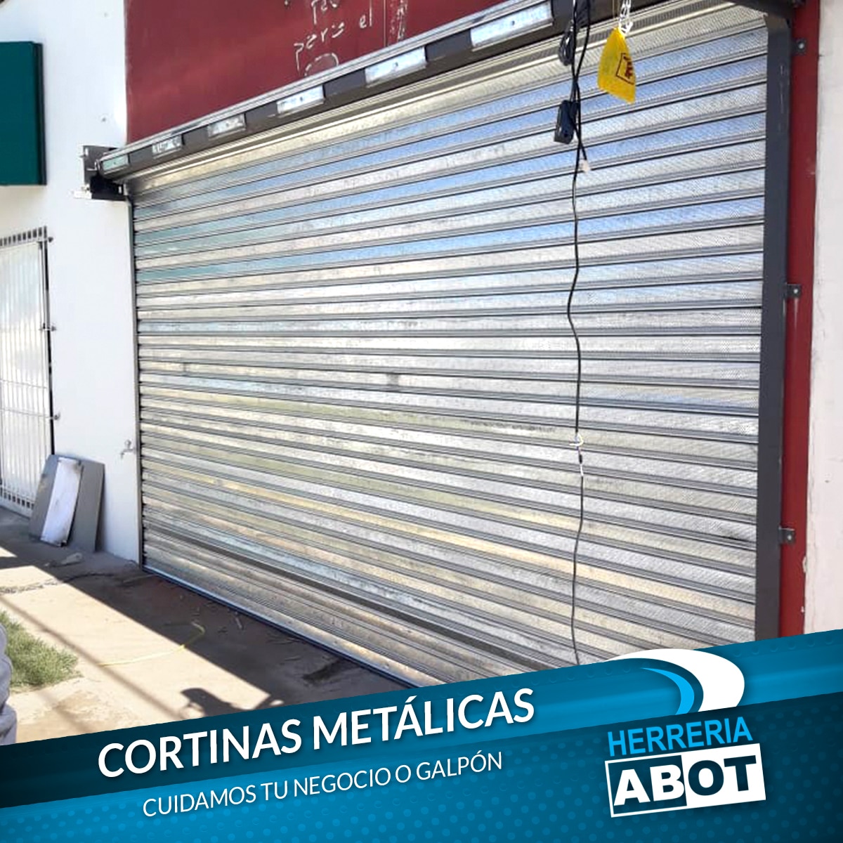 Cortina Metálica de enrollar Ciega para comercio (Coronel Suárez, Buenos Aires) Cortina Metálica de enrollar Ciega para comercio (Coronel Suárez, Buenos Aires)