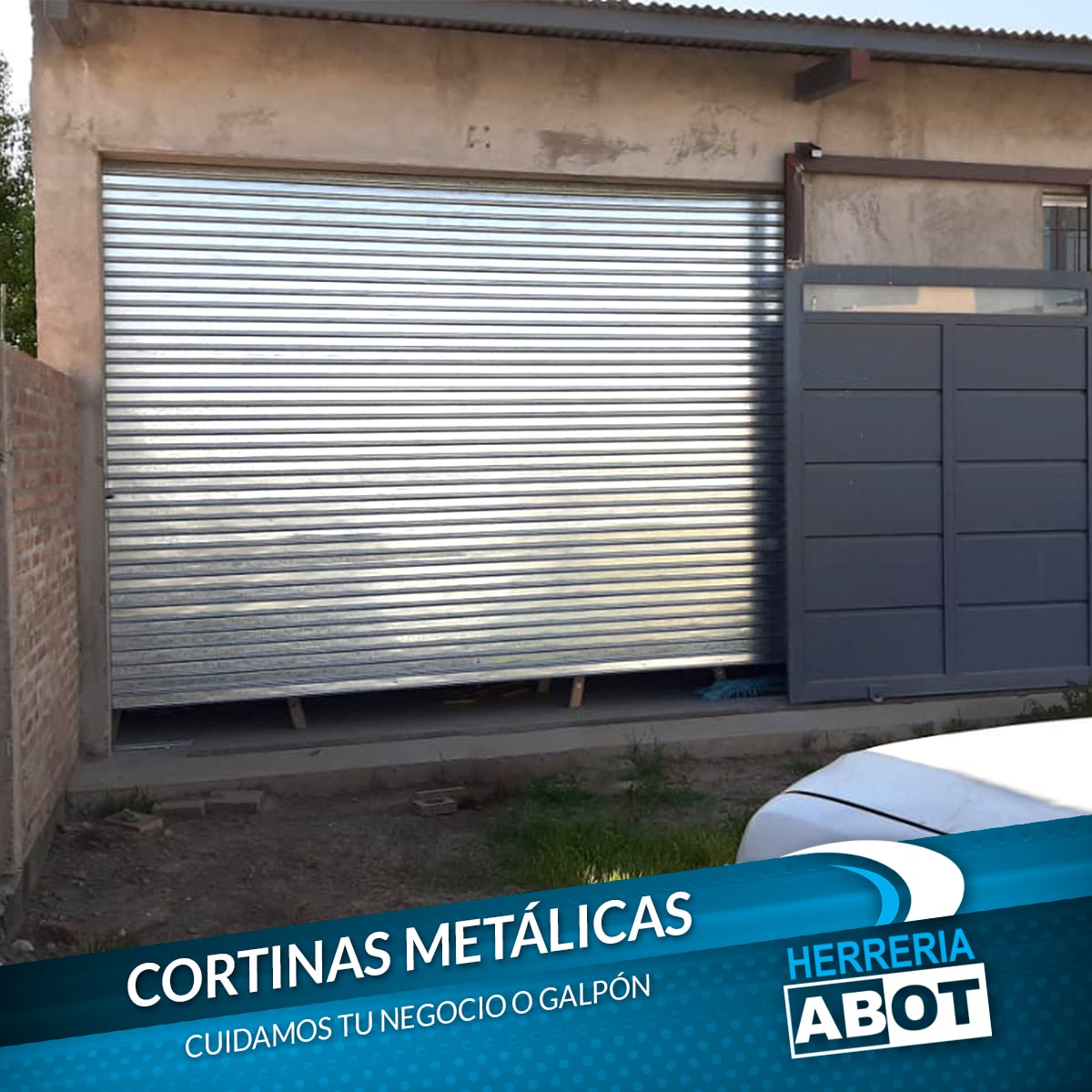 Cortina Metálica automatizada Ciega para galpón (Villa Regina, Río Negro) Cortina Metálica automatizada Ciega para galpón (Villa Regina, Río Negro)