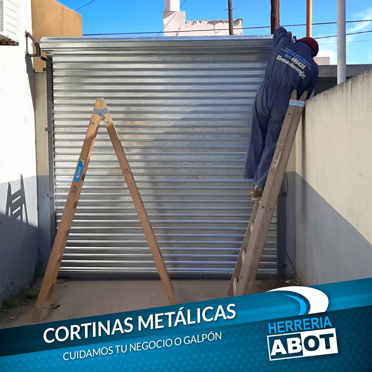 Cortina Metálica Ciega para garaje (Bahía Blanca, Buenos Aires) Cortina Metálica Ciega para garaje (Bahía Blanca, Buenos Aires)