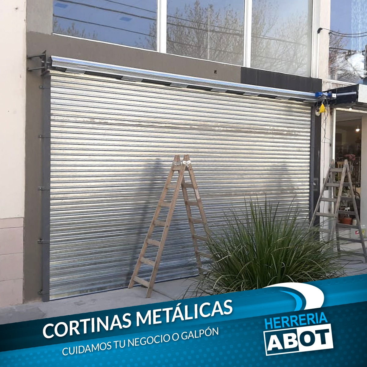 Cortina Metálica Ciega para comercio (Bahía Blanca, Buenos Aires) Cortina Metálica Ciega para comercio (Bahía Blanca, Buenos Aires)