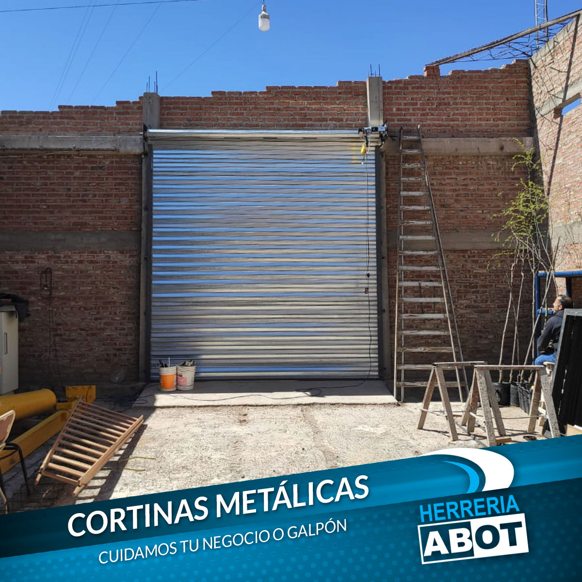Cortina Metálica Ciega para galpón (Plottier, Neuquén) Cortina Metálica Ciega para galpón (Plottier, Neuquén)