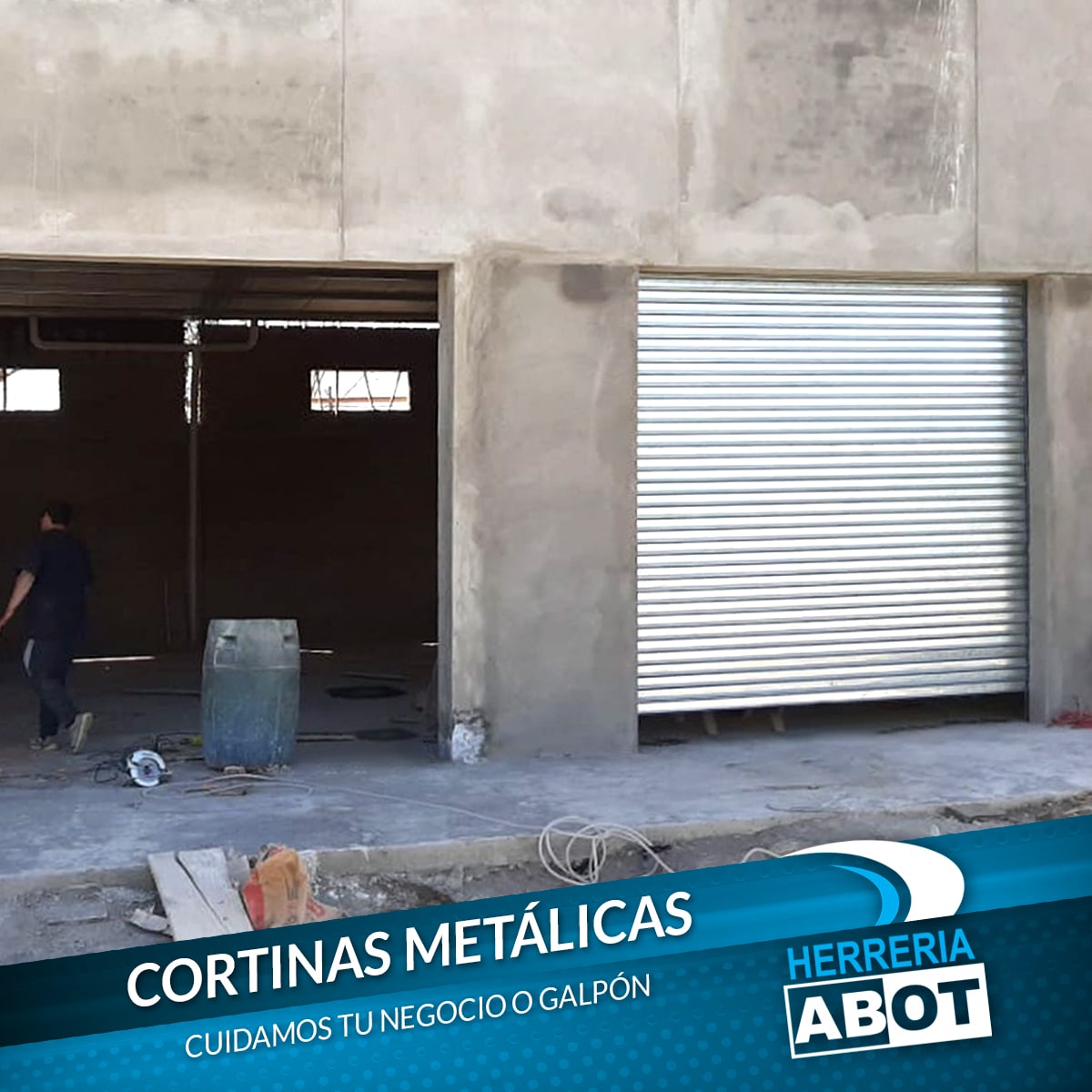 Cortinas Metálicas Ciegas para galpón (Lamarque, Río Negro) Cortinas Metálicas Ciegas para galpón (Lamarque, Río Negro)