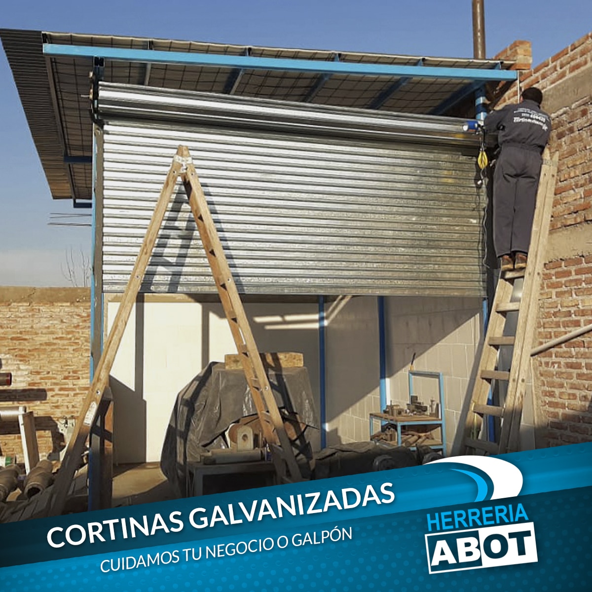 Cortina Metálica Ciega para galpón (Plottier, Neuquén) Cortina Metálica Ciega para galpón (Plottier, Neuquén)